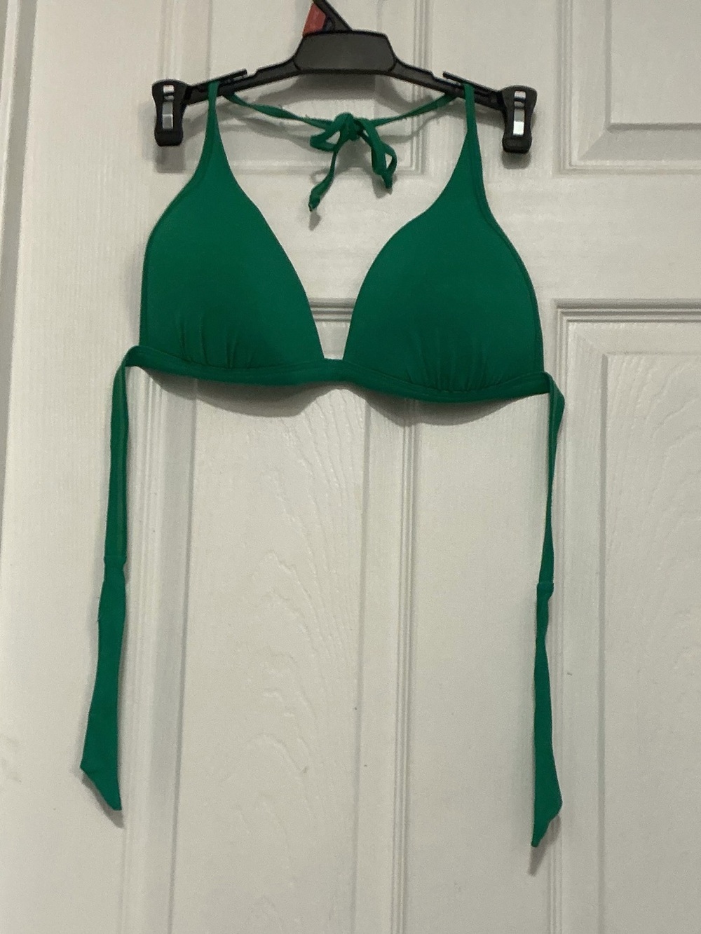 Lee Cooper Green Triangle Bikini Top